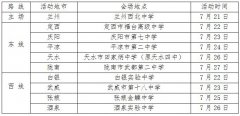 2018甘肃省普高等学校、独立学院办学成果展示及招生宣传活动7月21日在兰州西北中学开幕